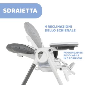 Seggiolone CHICCO Polly Progress 5 Highchair - immagine 3