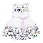 SIMONETTA Abito smanicato stampa jungle