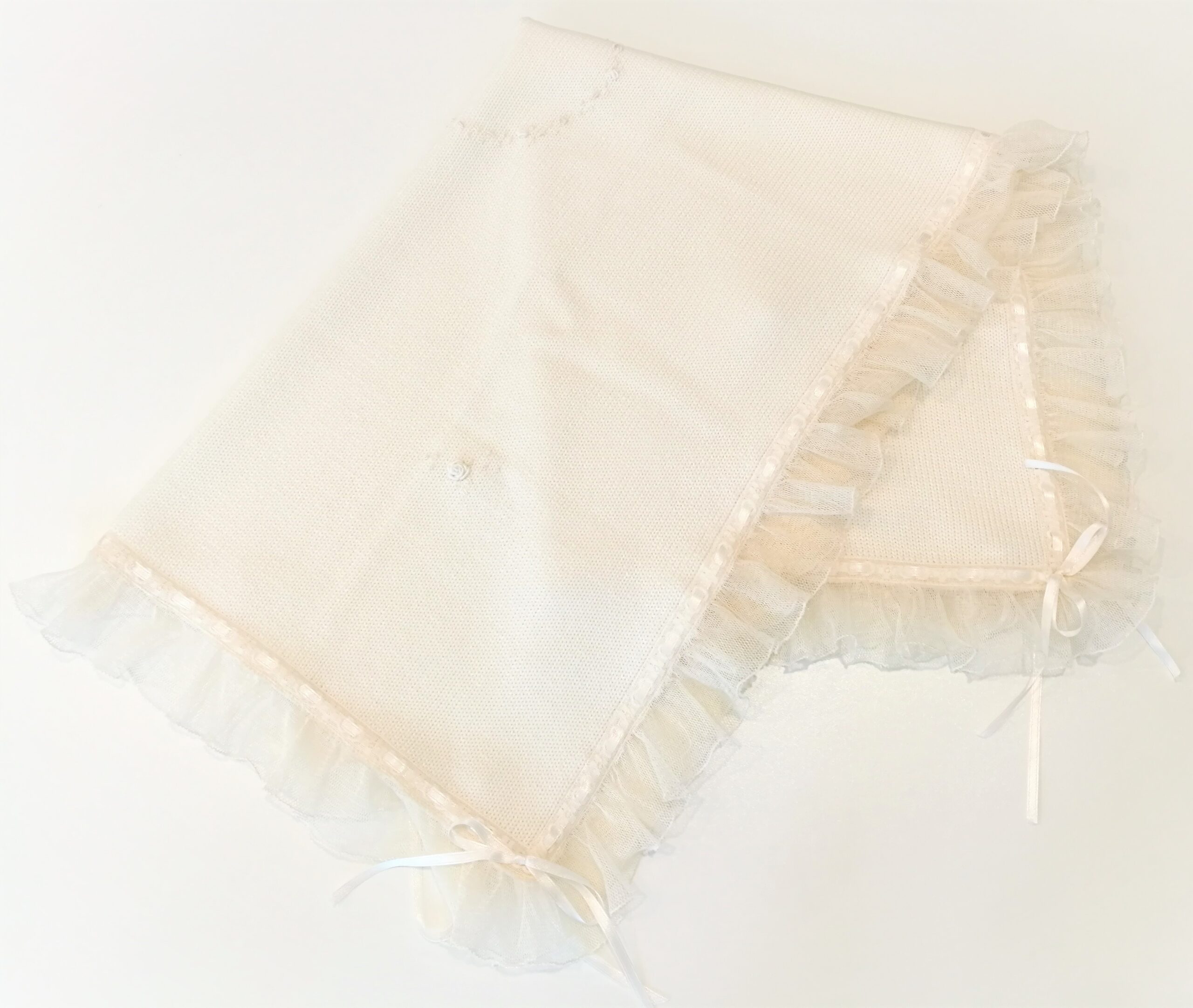 cof PICCOLE GIUGGIOLE Copertina lana bambina - immagine 1