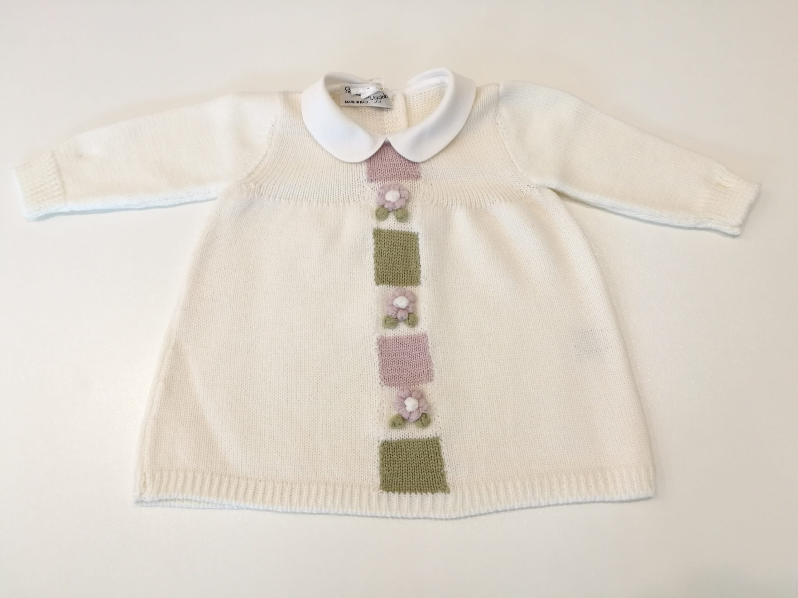 cof PICCOLE GIUGGIOLE Vestitino nascita corredino neonata - immagine 1