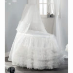 PICCI Culla con velo Lollipop bianco