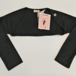 ELISABETTA FRANCHI Coprispalle nero lurex