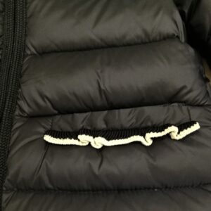 MONCLER Giubbotto Temoe corto blu bambina - immagine 8