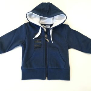 BIKKEMBERGS Completo tuta blu con cappuccio bambino - immagine 5
