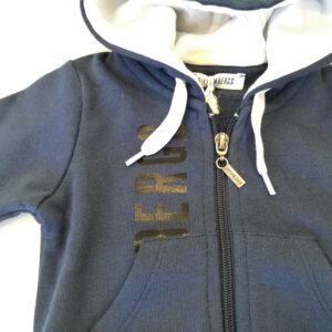 BIKKEMBERGS Completo tuta blu con cappuccio bambino - immagine 4
