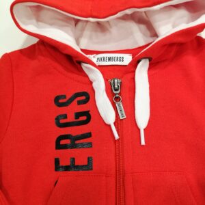 BIKKEMBERGS Completo tuta rosso con cappuccio bambino - immagine 5