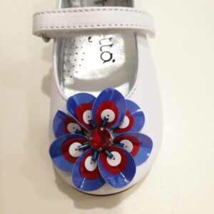 SIMONETTA Ballerina con dettaglio fiore - immagine 4