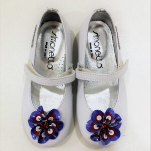 SIMONETTA Ballerina con dettaglio fiore - immagine 3