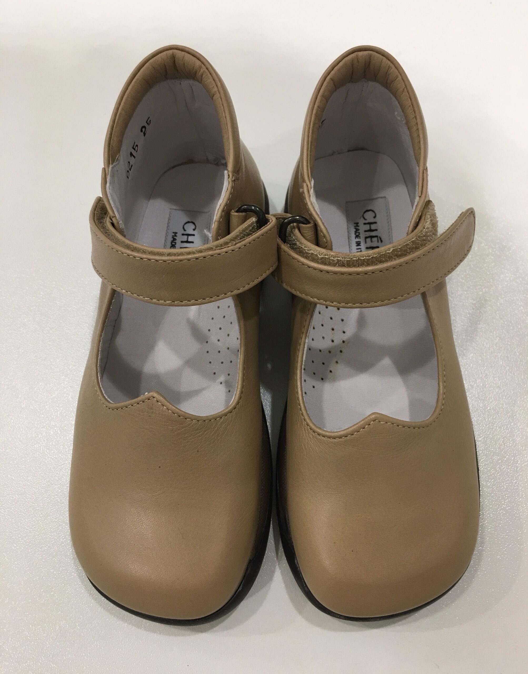 IMG_8731 CHERIE Ballerina in pelle con scollo a cuore - immagine 1