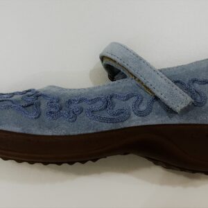 I PINCO PALLINO Ballerina azzurra con dettaglio ricami - immagine 3