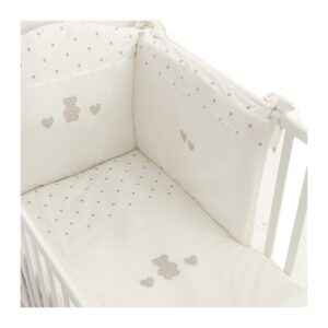 NANAN Piumone Poldo per lettino - set 4 pezzi