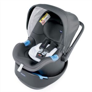 CHICCO Trio StyleGO Up Crossover Beige con sensori integrati BebèCare (navicella+passeggino+seggiolino+base auto+borsa) - immagine 11