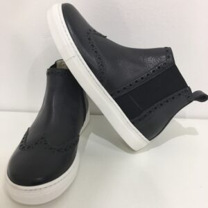 ANDREA MONTELPARE Stivaletto in pelle grigio bambino - immagine 4