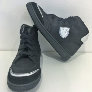 I PINCO PALLINO Sneakers stivaletto nero con inserti argento - immagine 4