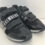 BIKKEMBERGS  Sneakers in vernice nera
