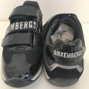 BIKKEMBERGS  Sneakers in vernice nera - immagine 5