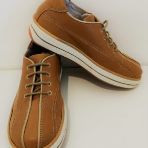 4 KIDS Sneakers in pelle beige con dettagli latte - immagine 3