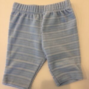 STUMMER Completo nascita in ciniglia azzurro gattino corredino neonato - immagine 3