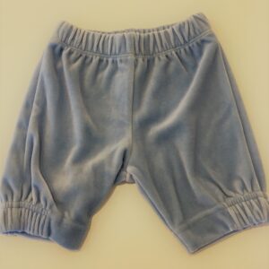 STUMMER Completo nascita in ciniglia azzurro ponpon corredino neonato - immagine 3