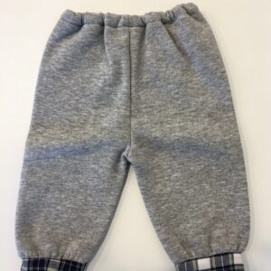 LE BEBE' Completo nascita in felpa grigio corredino neonato - immagine 3