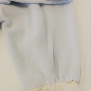 LE BEBE' Completo nascita ciniglia cielo corredino neonato - immagine 4