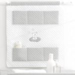 ERBESI Pannello portaoggetti a muro Nuvola completo di asta