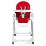 PEG PEREGO Seggiolone Prima Pappa Follow me rosso fragola