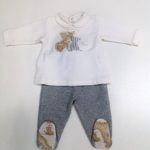 ALVIERO MARTINI Prima Classe Completo nascita bianco-grigio corredino neonata