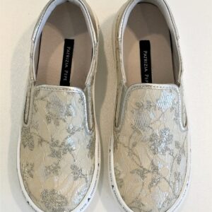 PATRIZIA PEPE Slip-on tessuto lavorato oro - immagine 4