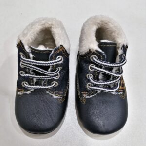 DOLCE & GABBANA Sneakers alte blu denim neonato - immagine 3