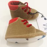 ZOON Scarpette costine cammello neonato