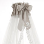 ERBESI Velo con asta per lettino Mirtillo