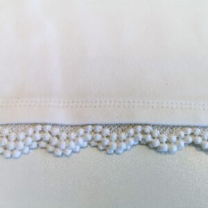 MONCLER Abito manica corta a righe bianco-blu - immagine 3