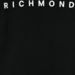 JOHN RICHMOND T-shirt manica corta nera logata Tyler bambino