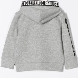 JOHN RICHMOND Felpa con cappuccio grigia Greenford bambino - immagine 3