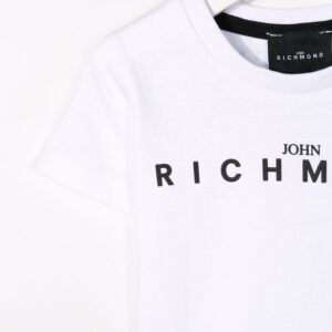 JOHN RICHMOND T-shirt manica corta bianca logata Tyler bambino - immagine 3