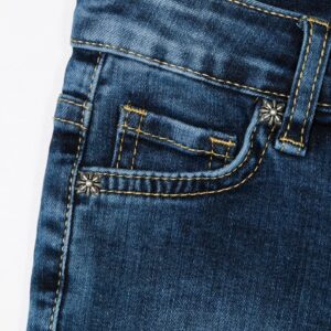 JOHN RICHMOND Short denim con logo rosso Perry bambina - immagine 3