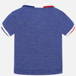 MAYORAL Polo manica corta blu bambino - immagine 3