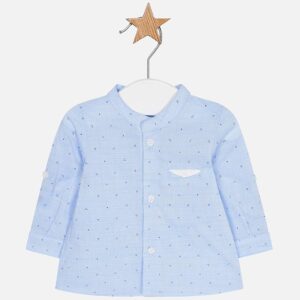 MAYORAL Camicia manica lunga azzurra bambino