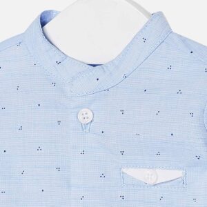 MAYORAL Camicia manica lunga azzurra bambino - immagine 2