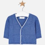 MAYORAL Giacca maglia azzurra bambino