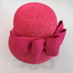 MIMISOL Cappello paglia fuxia