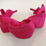 MIMISOL Cerchietto fiocco fuxia