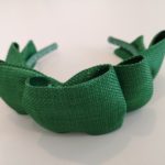 MIMISOL Cerchietto fiocco verde