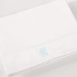 NANAN Set Lenzuolo con Orsetto azzurro