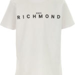 JOHN RICHMOND T-shirt manica corta bianca logata Tyler bambino