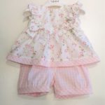 ALETTA Completo abito corto con shorts provenzale