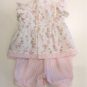 ALETTA Completo abito corto con shorts provenzale - immagine 3