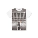 BIKKEMBERGS T-shirt manica corta stampa foto calciatore 11 bambino