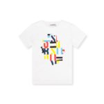 BIKKEMBERGS T-shirt manica corta bianco bambino